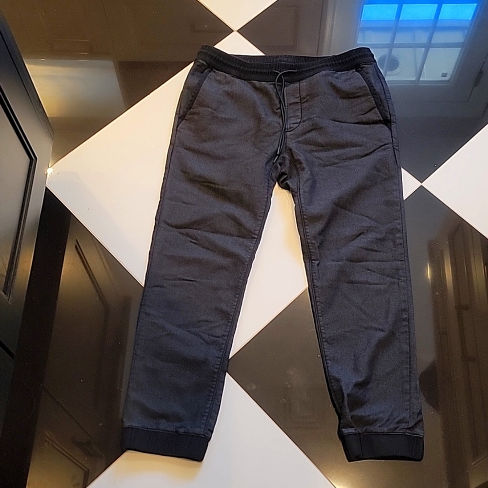 Bononbos Mens Black Cotton joggers